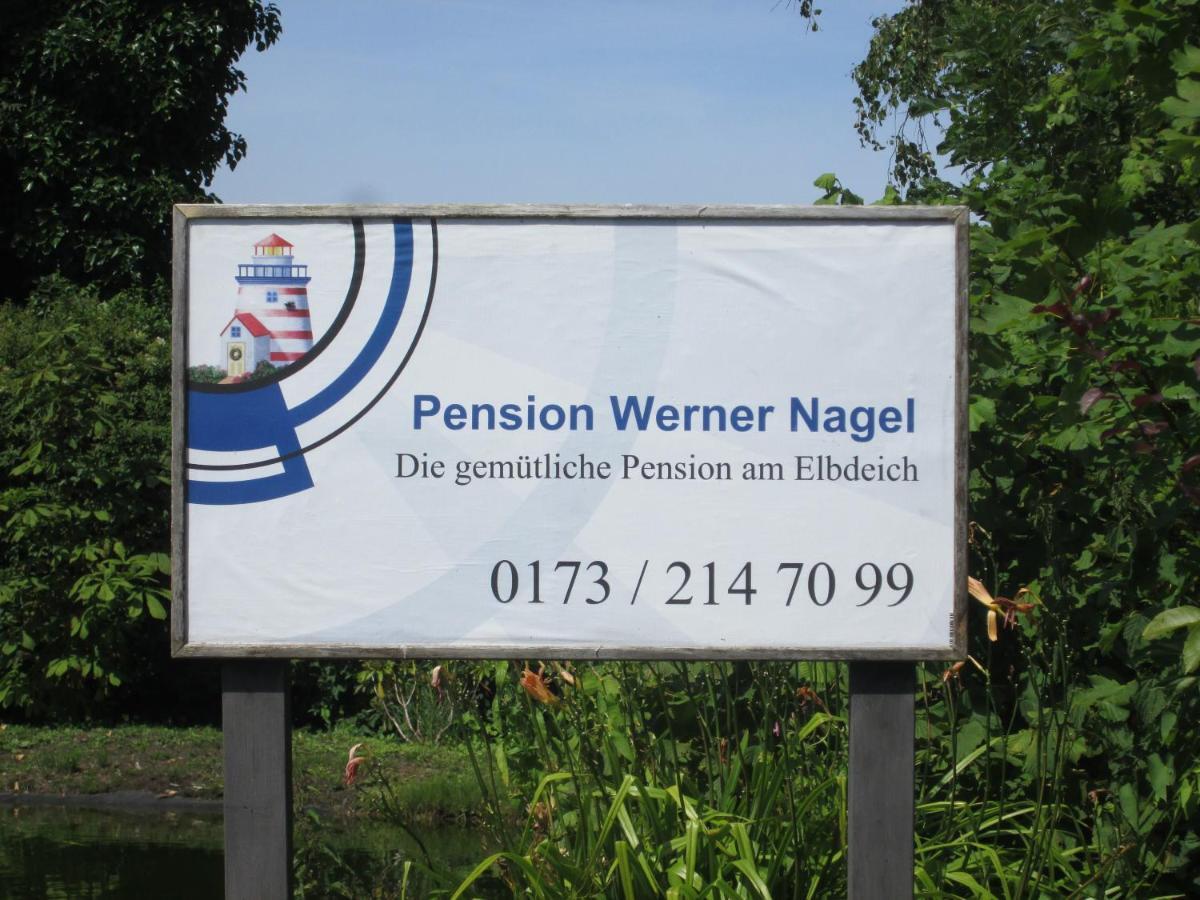 Pension Werner Nagel Wewelsfleth Exteriér fotografie