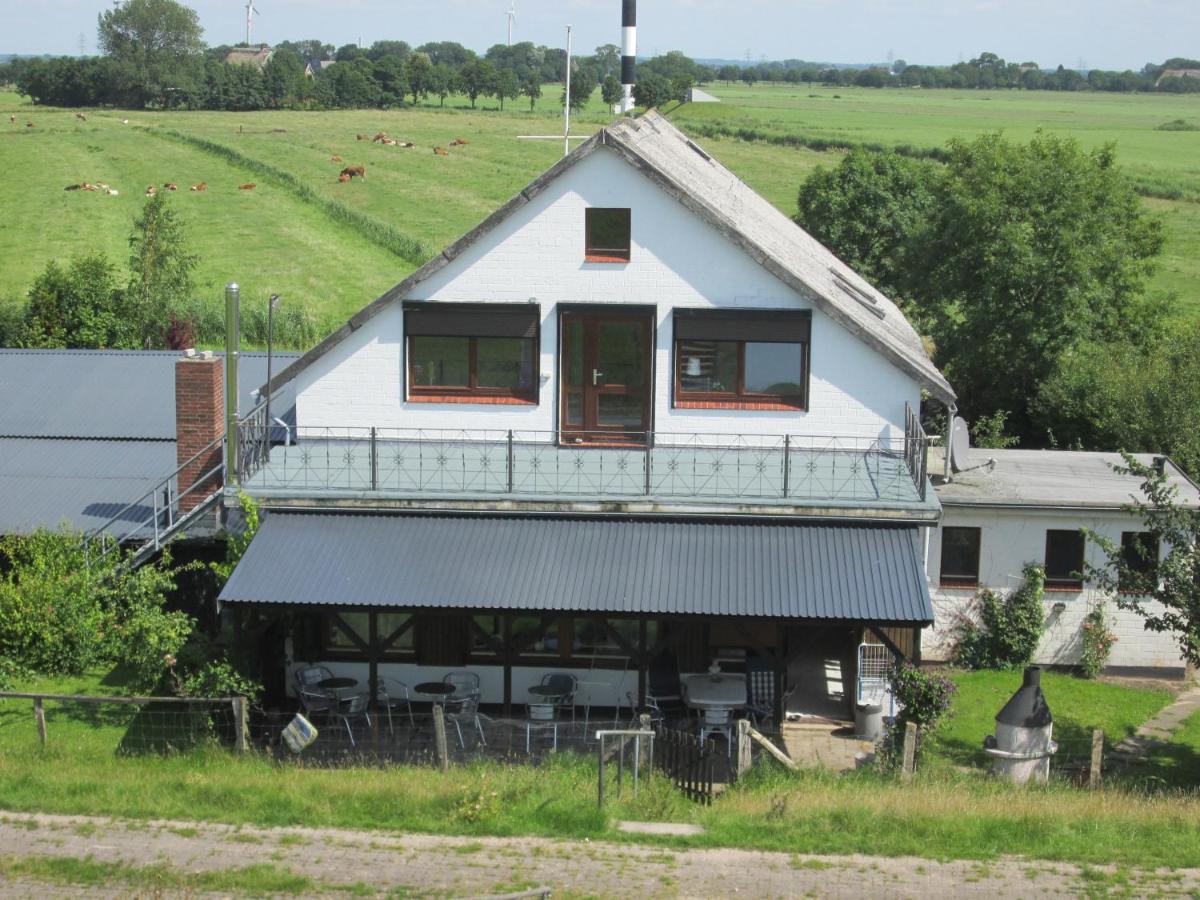 Pension Werner Nagel Wewelsfleth Exteriér fotografie